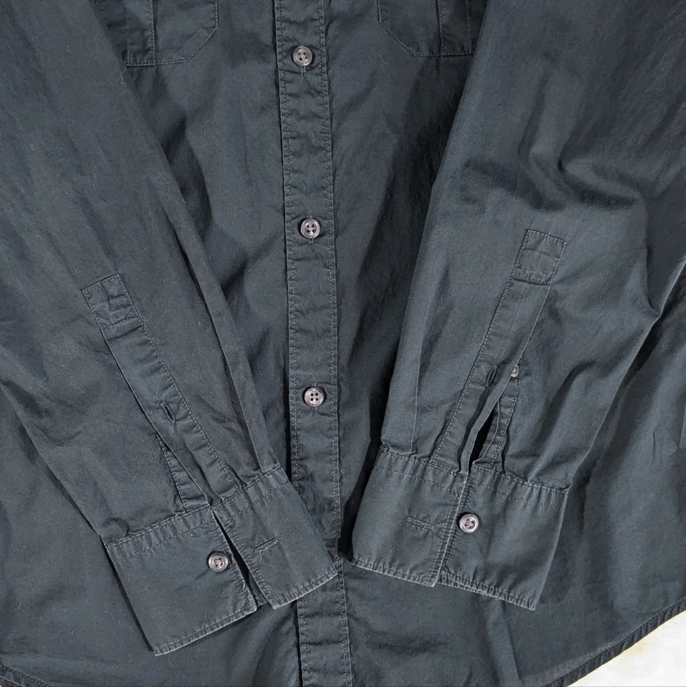 ❤️ Calvin Klein slim fit lightweight long sleeve collar button shirt Small - Picture 5 of 11